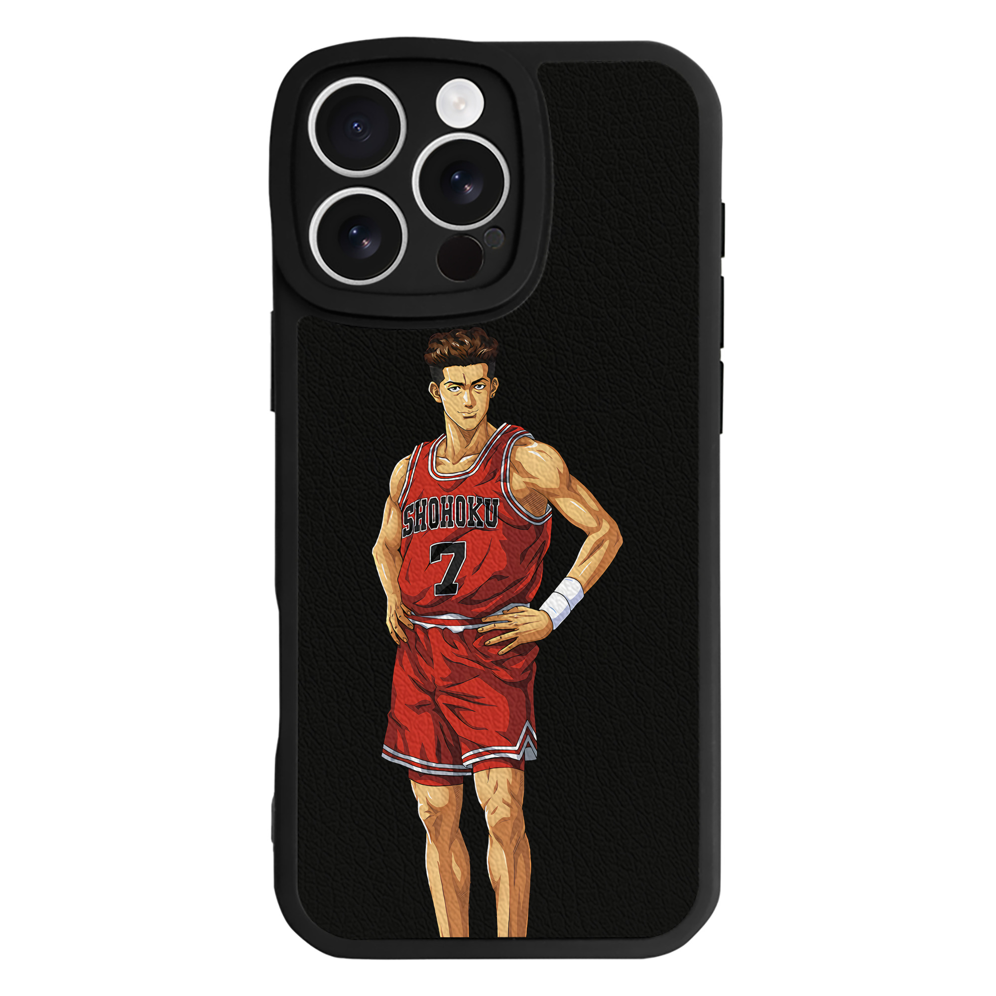 （画像用） SLAM DUNK／スラムダンク 【iPhone 16シリーズ対応】シリコンスマホケース（レザー調） 材質：シリコン